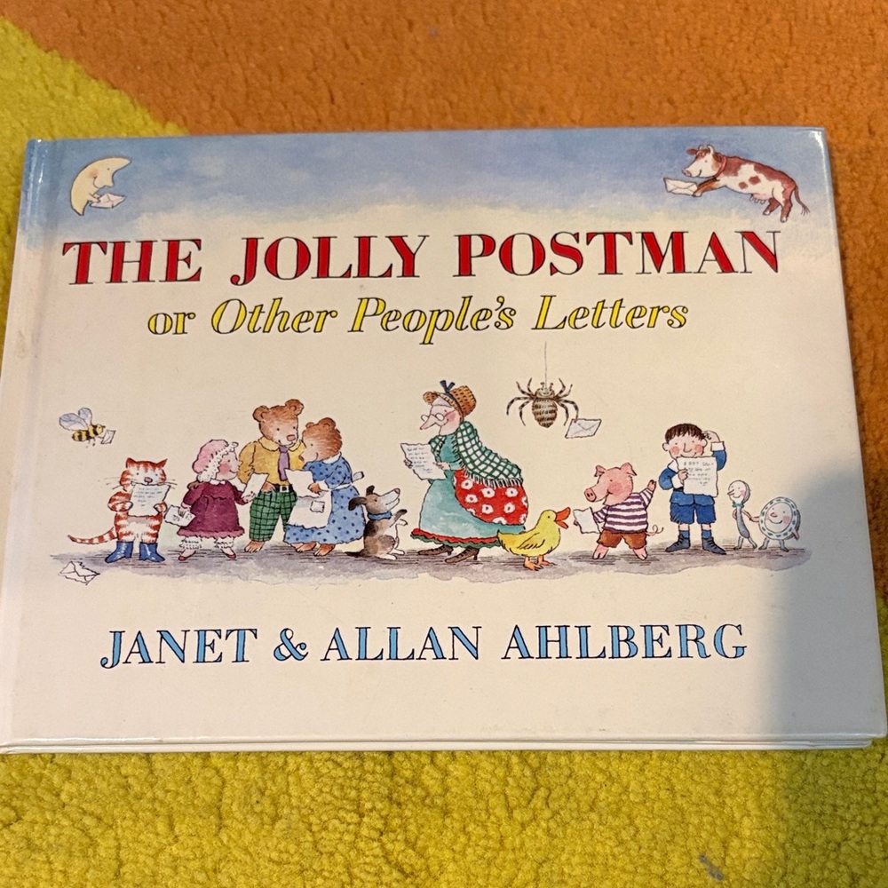Hardcover. Letters included. Classic book for kids.
